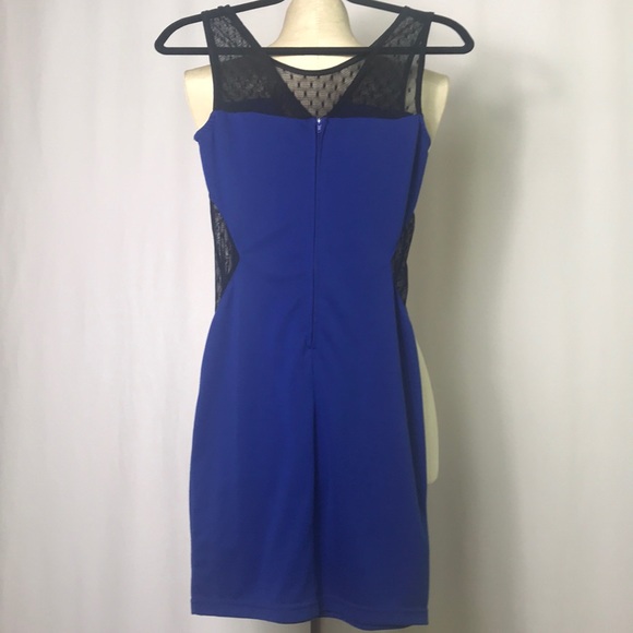 🌻 3/25 🌻 Rhapsody Body Con Dress Side Mesh Lace - Picture 5 of 7